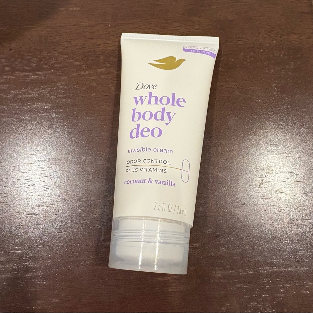 3/$9 NEW Dove whole body deo deodorant cream coconut & vanilla